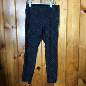 PINK Sport bandana print leggings size medium blue/black workout causal pants​